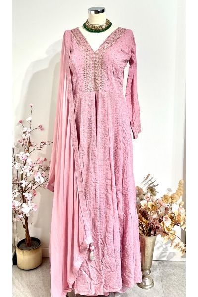 Baby Pink Chikankari Sharara