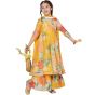 Floral Printed Sharara Dress Set