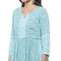 Women Rayon Gathered Suit Set