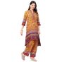 Women Asymmetric Kurta Palazzo Suit Set