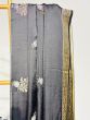 Black Satin Beneras With Flower Design Bordrer