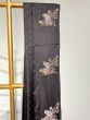 Black Satin Beneras Silk Saree