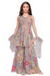 girl's Sharara style Georgette Salwar Suit