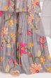 girl's Sharara style Georgette Salwar Suit