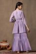 Girls Kurta With Palazzo Set