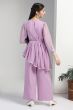 Girl's Georgette Embroidered Salwar Suit Set