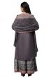Women Rayon Printed Regular Kurta with Culottes and Dupatta