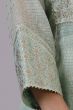 Women's Flared Kota Kurta and Pant with Dupatta Set