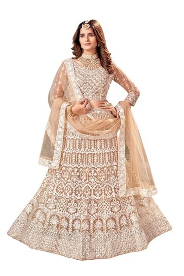 Lehenga Gold Color