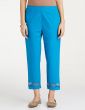 Women Cotton Straight Kurta Slim Pants Suit Set