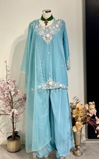 Light Blue Sharara