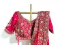 Deep Rani Pink Raw Silk Lehenga