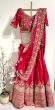 Deep Rani Pink Raw Silk Lehenga