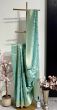 Sea Green Benaras Saree