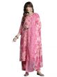 Women's Cotton Kurta and Pant with Dupatta Set