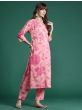 Women's Cotton Kurta and Pant with Dupatta Set
