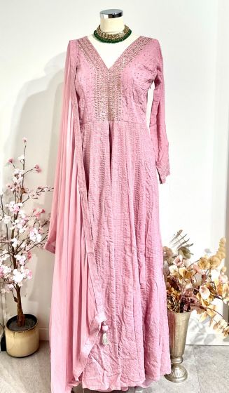 Baby Pink Chikankari Sharara
